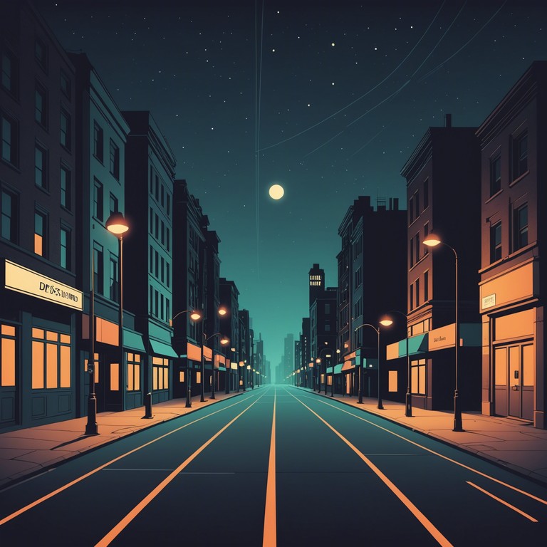 This track utilizes the essence of phonk with its characteristic lo fi, nostalgic sound, creating a mood that is both reflective and introspective. Soft, muffled beats combine with distant saxophone melodies, encapsulating the solitude and longing felt on deserted city streets at night. The production is clean yet retains a raw, underproduced quality that enhances its emotive depth.