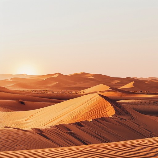 This track embodies the vibrant energy of a desert sunrise, blending traditional middle eastern instrumentation with energetic beats to motivate and uplift. A perfect blend of culture and energy emerges, creating an atmosphere of purpose and triumph. Through dynamic progressions, the piece tells a story of overcoming challenges, akin to a journey through vast sands reaching towards a triumphant horizon.