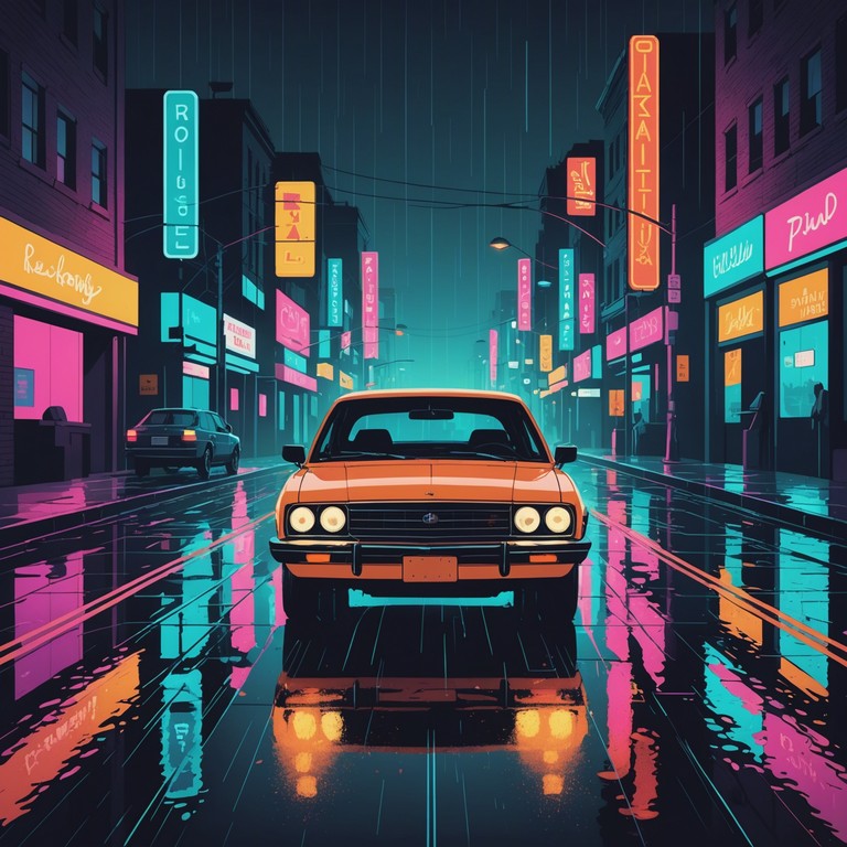 An evocative instrumental track that captures the essence of a late night cruise through a city illuminated by neon lights. This song merges cool synths with a repetitive, hypnotic beat, perfect for a reflective yet energetic night drive.