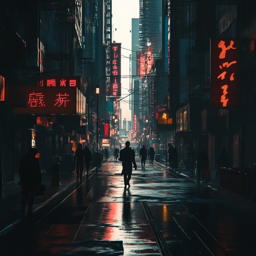 Delve into a soundscape crafted with dark, echoing beats, somber synths, and heavy basslines that transport listeners into a shadowy, late night urban setting. This brooding trip hop instrumental evokes an introspective, melancholic atmosphere perfect for reflective moments.