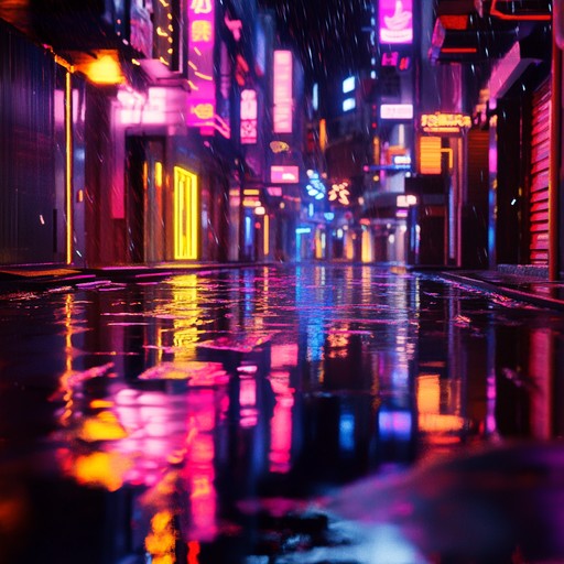 This track merges funky rhythms with cyberpunk aesthetics, using pulsating synths and electrifying beats to create a futuristic urban grooves. High energy basslines and tight drum patterns provide a compelling foundation, while glitchy effects and vibrant melodies add layers of depth. Perfect for night time drives through neon lit cities.