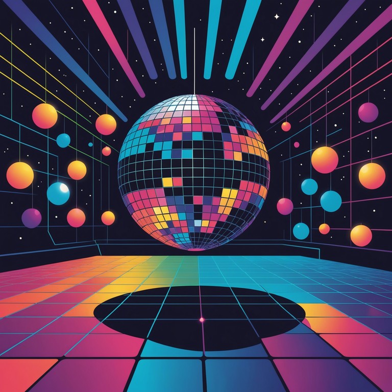 This track embodies the quintessential 70s dance floor experience with its vibrant, upbeat tempo and infectious grooves, taking listeners back to the era of disco balls and bell bottoms. The song features classic funk elements combined with modern production to create a timeless dance piece. It starts with a bass heavy intro that quickly merges into a series of funky guitar riffs, maintaining a joyful energy throughout.