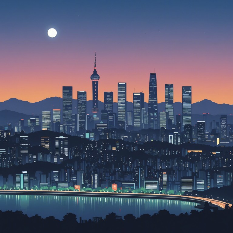 Accelerating through seoul’s heart, this track combines traditional korean instruments with futuristic electronic beats for a heart pounding, fast paced exploration of night time city life.