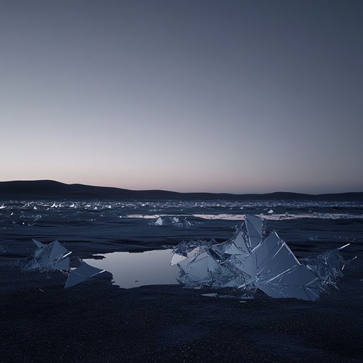 Dive into a sonic landscape where distorted guitars wail in despair, accompanied by a mournful piano playing heart rending chords. The ambiance is drenched in sorrow, echoing the pain of lost love and unfulfilled dreams. The delicate interplay between melancholy strings and haunting synths evokes a profound sense of yearning and desolation.