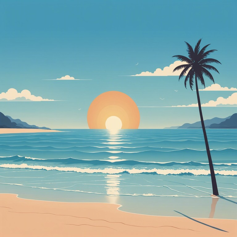 This bossa nova track embodies the carefree spirit of summer with its light, breezy melodies that invoke images of sunny days and sandy beaches. Gentle rhythms and a classic bossa nova feel make it perfect for relaxation or gentle reminiscing about joyful summers past.