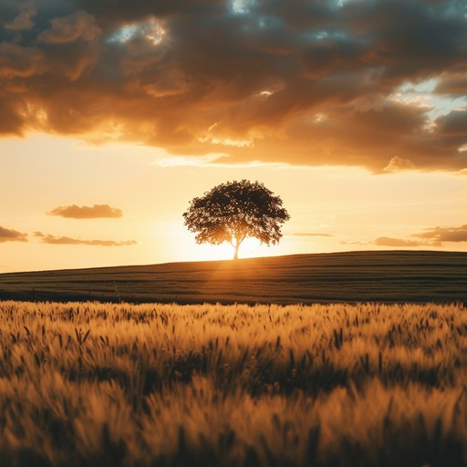 Embark on an auditory journey across sunlit fields, where the strings of a banjo resonate with the spirit of americana, capturing the vibrant essence of pastoral beauty and a timeless sense of freedom.