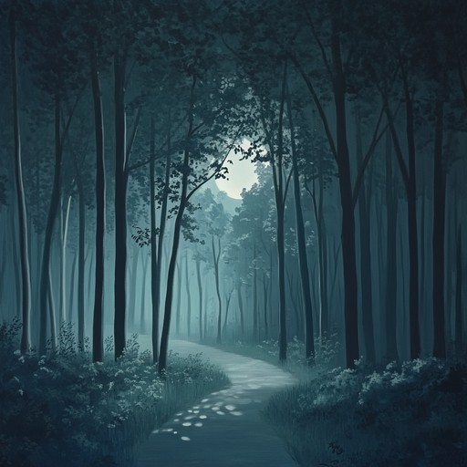 Embark on a nocturnal journey through pristine woods, guided by soft, delicate rhythms that invoke deep reflection. This piece intertwines natural percussion with ethereal ambient layers, painting a serene yet introspective landscape that echoes the quiet soul of the forest.