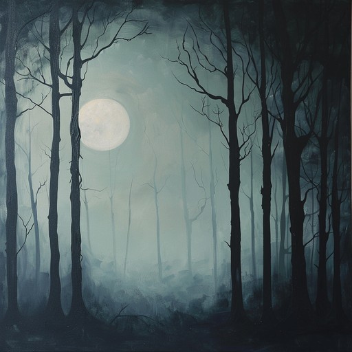 A chilling instrumental that draws from the depths of a moonlit forest, where ancient spirits murmur and shadows play tricks. It merges the stark authenticity of freak folk with an underpinning of dark, ambient soundscapes.