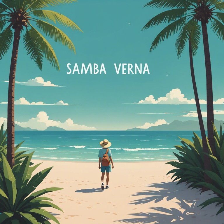 This upbeat latin jazz composition features a vibrant samba rhythm that transports the listener to the sun-drenched beaches of rio de janeiro. The intricate interplay between the piano, acoustic guitar, and percussion creates a festive atmosphere, while the brass section adds a touch of sophistication and flair. The song's infectious melody and energetic improvisations showcase the virtuosity of the musicians, inviting the audience to dance along with the irresistible beat.