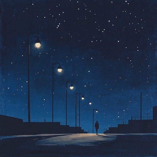 A mellow instrumental track that merges soothing uk garage beats with peaceful ambient sounds, capturing the essence of a quiet city night. Gentle synths and soft percussion create a reflective atmosphere ideal for unwinding after dark.