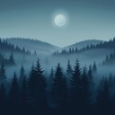 ethereal sounds painting a moonlit, mysterious woodland scene