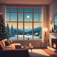 relaxing harp music for holiday nights