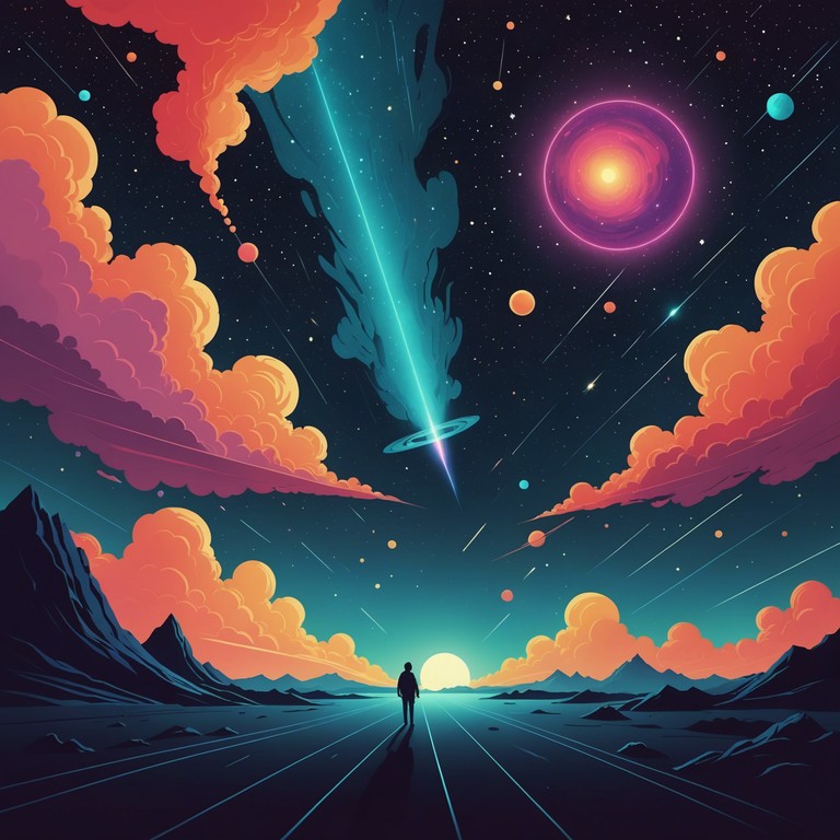 Experience an auditory journey into the cosmos with this track, perfectly designed for modern corporate environments that aim to inspire innovation and forward thinking. It's an exploration of space through sound using ethereal synths as the primary narrator, creating a background that feels vast and inspirational, suitable for brainstorming sessions or innovative project presentations.