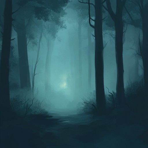 A dark, orchestral piece that takes the listener through an eerie forest landscape filled with ghostly whispers, unsettling harmonies, and an overwhelming sense of dread.