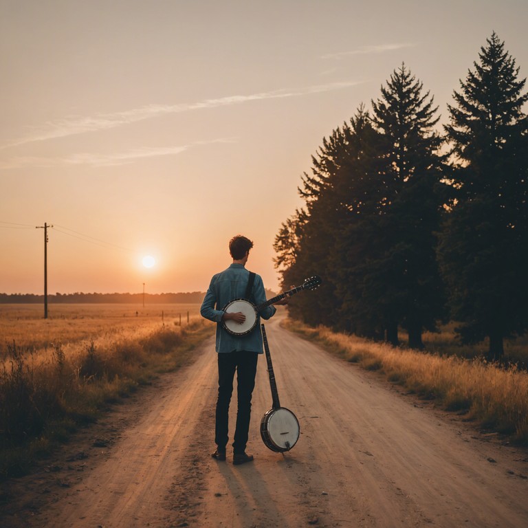 This track blends the gritty rhythms of underground hip hop with the soulful melodies of traditional country music, creating a sound that is both unique and evocative. The use of banjo over laid back beats provides a fresh, engaging listening experience that tells a story of cross cultural journeys and the merging of musical worlds.