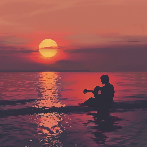 An enchanting indie composition using acoustic guitar to paint a sonic picture of peaceful summer days spent by the coast. The music conveys gentle waves, warm sunlight, and the tranquility of a quiet beach, imbuing the listener with a deep sense of hope and peace