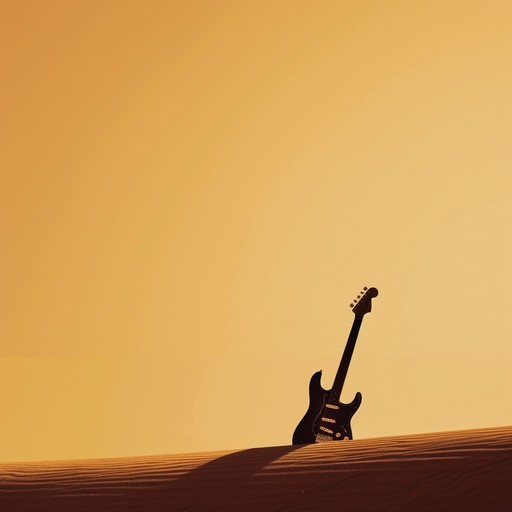 An exciting fusion of funky electric guitar riffs with the exotic sounds of the middle eastern desert, featuring rhythmic grooves and vibrant energy.