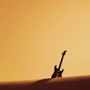 fusion of funky guitar and middle eastern exotic sounds