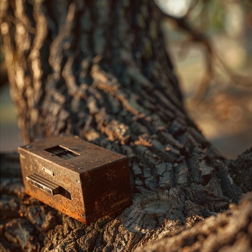 An alternative take focusing on the subtle undercurrents of mystery in a serene playground setting, as if the swings and slides harbor ancient secrets whispered only at night.