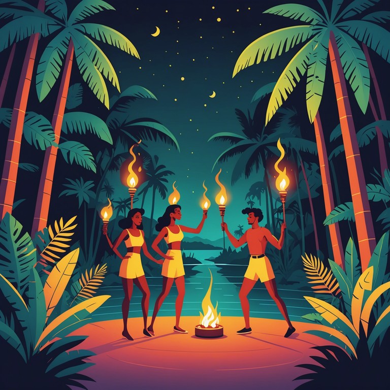 Dive deeper into the heart of the island's sun kissed beats, where every drum roll is a wave of warmth and every rhythm is a dance step. Perfect for evoking the islands' contagious energy and festive spirit.