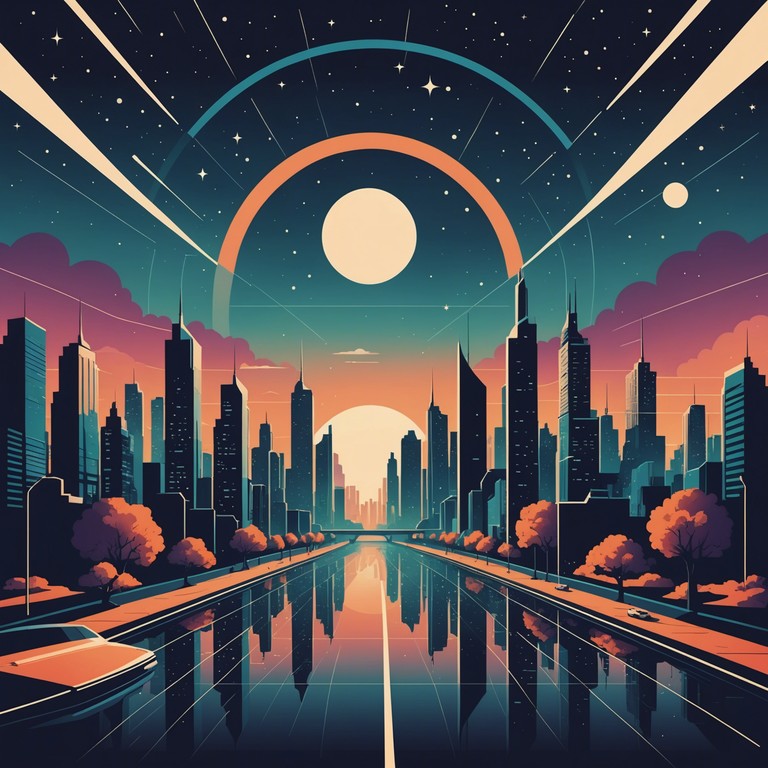 Perfect for a late night drive or an energetic dance floor, this song combines modern electronic elements with classic synthpop vibes, bringing the listener on a journey through shimmering cityscapes illuminated by neon lights.