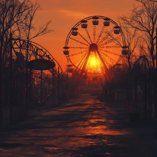 Imagine walking through an old, deserted carnival where time stands still. The accordion's forlorn melodies reflect the sadness of an abandoned celebration, creating a haunting atmosphere that encapsulates lost joy and nostalgia.