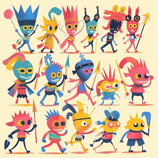 An upbeat and lively instrumental designed to empower children, featuring cheerful melodies and rhythmic percussion that instill a sense of bravery and confidence. The bright and catchy tunes serve as an anthem for kids, encouraging them to face challenges with a fearless spirit and joyful determination.