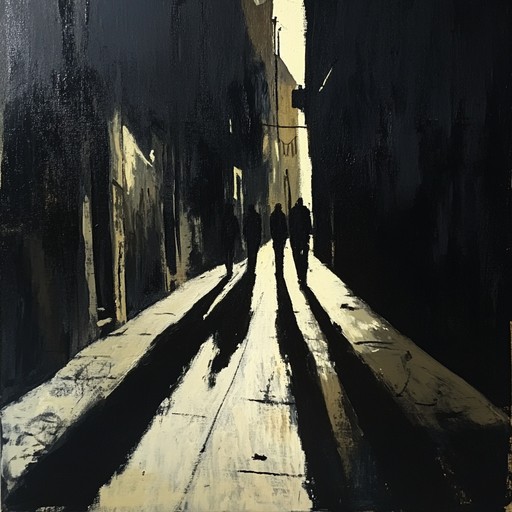 This instrumental soul piece uses expressive guitar and moody harmonies to delve into feelings of stress and inner conflict, creating a tense and emotive atmosphere.