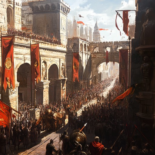An inspiring instrumental piece that builds from tension to a victorious crescendo, utilizing rich orchestral textures to evoke the sense of triumph after a challenging journey