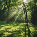 mystical blend of reflective melodies and natural elements