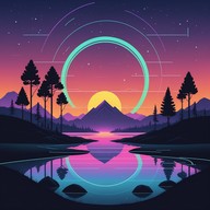 ethereal sounds in a digital dreamscape