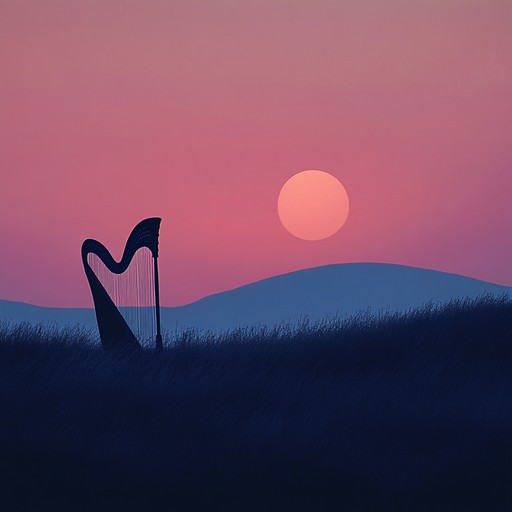 An instrumental piece that evokes the peacefulness of twilight, with soft, flowing melodies that dance like gentle breezes through a quiet evening landscape.