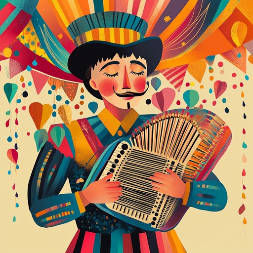 A whimsical and playful tango piece that combines traditional argentine rhythms with mischievous melodies and quirky instrumentation. The syncopated beats and amusing accents create a light hearted yet captivating experience reminiscent of a playful dance in a whimsical carnival setting.