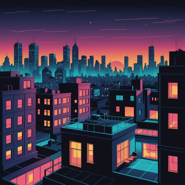 Imagine cruising the late night cityscape, soft synths paired perfectly with powerful sax notes, embodying the essence of a romantic escapade under neon lights.