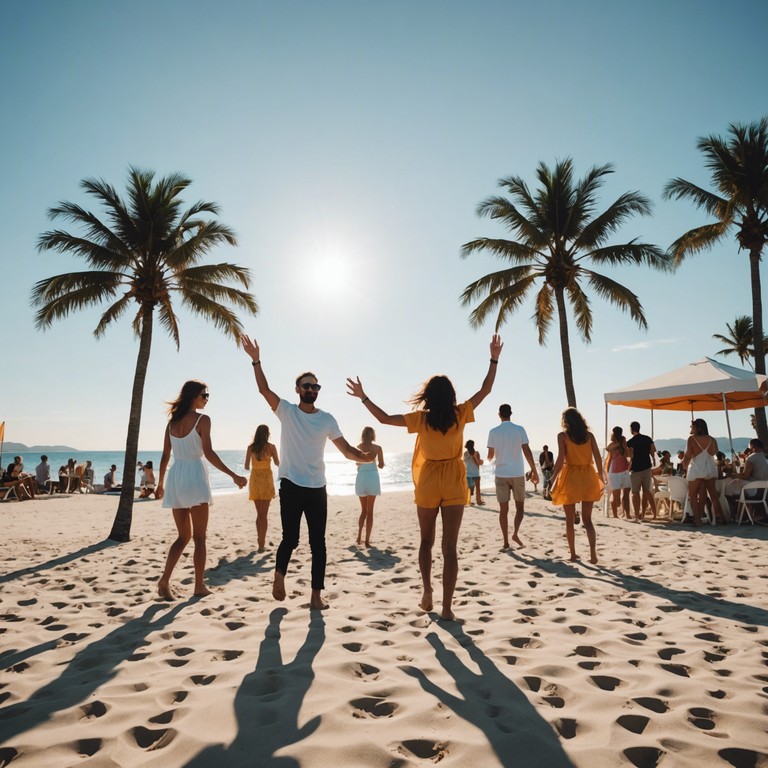 This track captures the essence of summer with its bright, reggaeton beats and infectious energy. Perfect for dancing or just chilling on the beach, the song is crafted using a mix of traditional latin rhythms and modern pop flair, creating a soundscape that feels both familiar and innovative. The use of a balafon adds a unique, playful twist to the rhythm section, blending tropical vibes with its mellow, xylophone like tones.