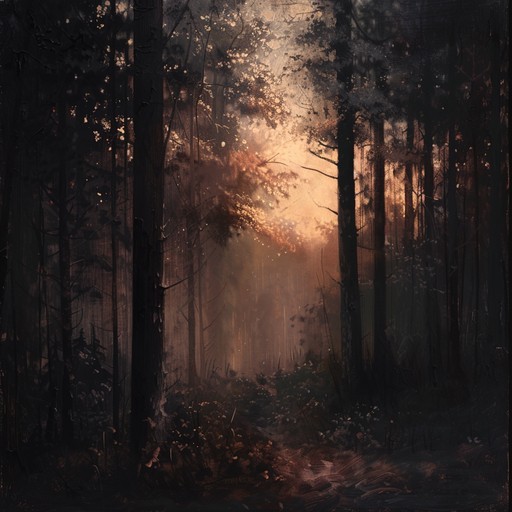 This composition takes the listener on a suspenseful and magical journey through an enchanting forest at dusk. Ethereal sounds blend with suspenseful undertones to create an atmosphere of mystery and wonder. The melody builds tension while evoking images of twilight shadows and whispering trees, leading to a mesmerizing climax.