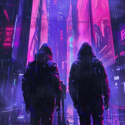 Experience an electrifying journey through neon lit streets, defying societal norms with rebellious energy. Pulsating synths and driving bass lines create a bold, edgy atmosphere that captures the essence of an unstoppable uprising.