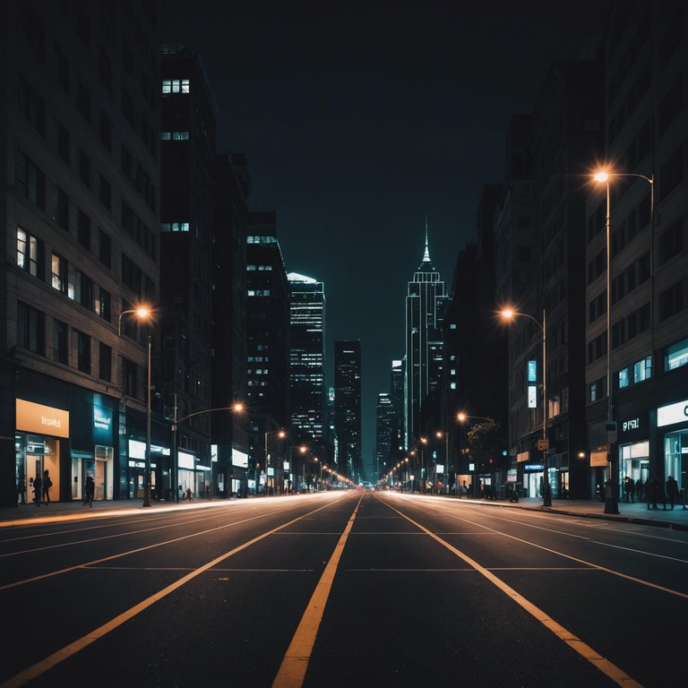 This track melds the soulful essence of late night city vibes with slick, rhythmic beats. The music channels the atmosphere of cruising through a sleepless, illuminated city, capturing the essence of urban exploration under the neon lights. Syncopated rhythms and a smooth bass line provide a groovy backdrop for reflective and chill adventures in the concrete jungle.