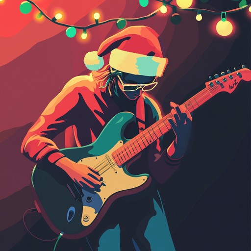 An instrumental track that combines festive holiday melodies with the funky rhythms of groovy beats. It features lively bass lines, catchy hooks, and a blend of traditional holiday instruments with modern funk elements, creating a fun and energetic holiday atmosphere.