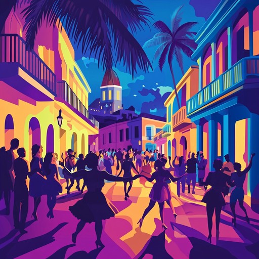 An instrumental mambo piece bursting with lively rhythms and vibrant melodies, capturing the essence of caribbean nights and igniting the dancefloor spirit. The composition features dynamic brass sections, percussive patterns, and an irresistible groove that compels listeners to move. The song blends traditional cuban beats with modern arrangements, creating a fiery and engaging musical experience.