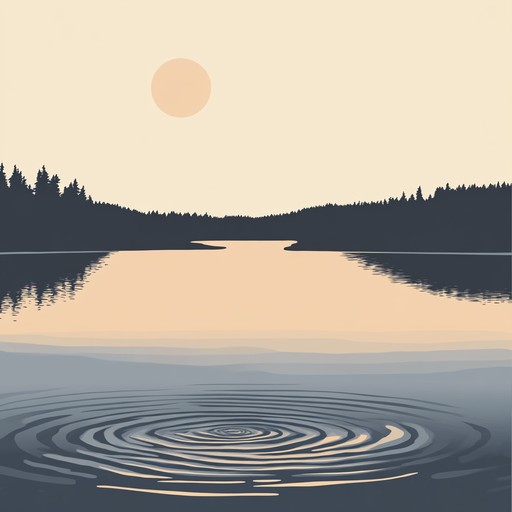 This instrumental piece weaves gentle melodies inspired by the tranquil beauty of finnish lakes under the glow of the midnight sun. The reflective tones evoke a sense of nostalgia and inner peace, transporting the listener to the serene northern landscapes.