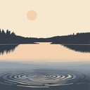 a soothing instrumental capturing serene finnish landscapes at dusk