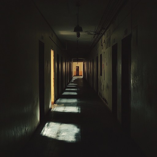 An unsettling instrumental jingle that combines eerie synthesizers with haunting chimes, creating a dark atmosphere that evokes whispers in abandoned places.