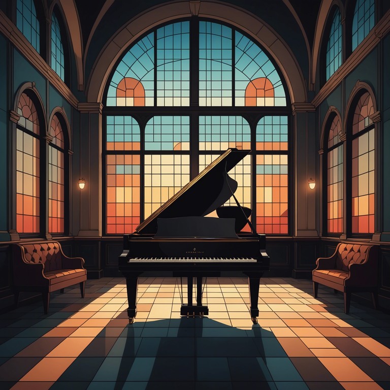 This piece evokes a sense of forgotten tales and delicate whispers echoing through a grand, empty hall. The music intertwines mystery and forbidden longings, producing a deeply emotional and reflective ambience perfect for moments of introspection.