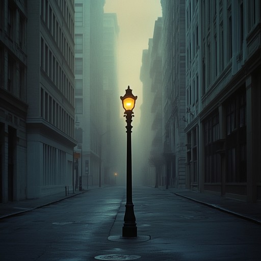 An ethereal instrumental piece blending ambient indie elements to evoke the silent whispers of a city at night, capturing the essence of solitude amidst urban landscapes.