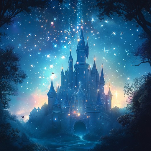 A delightful and whimsical composition that sweeps children into a magical kingdom filled with fairies, castles, and gentle adventures. The playful melody intertwines with majestic harmonies, creating an enchanted atmosphere that soothes and entertains young listeners. This instrumental piece plays with light, sparkling notes like those of a music box, set against a backdrop of noble orchestration.