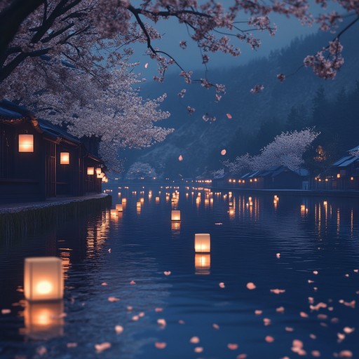 This instrumental j pop piece evokes a quiet moment amidst cherry blossom petals falling gently. Harmonious melodies intertwine with serene instruments, creating a blissful, relaxing soundscape perfect for reflection and peace.