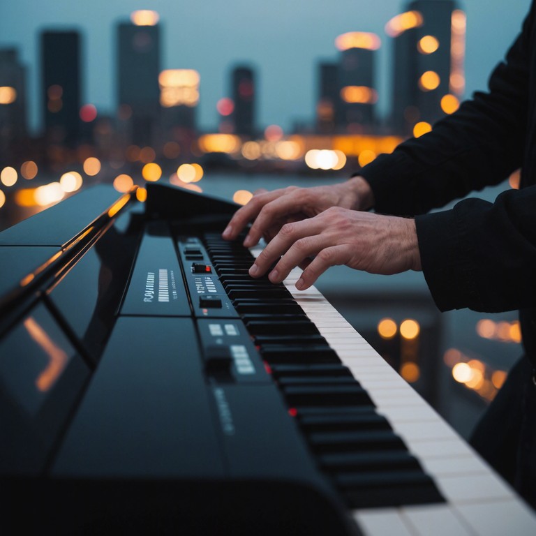 This piece delves deeper into the urban experience, utilizing the unique tones of the electric piano to amplify the emotional weight of the narratives being spun. Each element combines to form a reflective journey through the heart of the city, uncovering the beauty and tragedy interwoven within its streets.