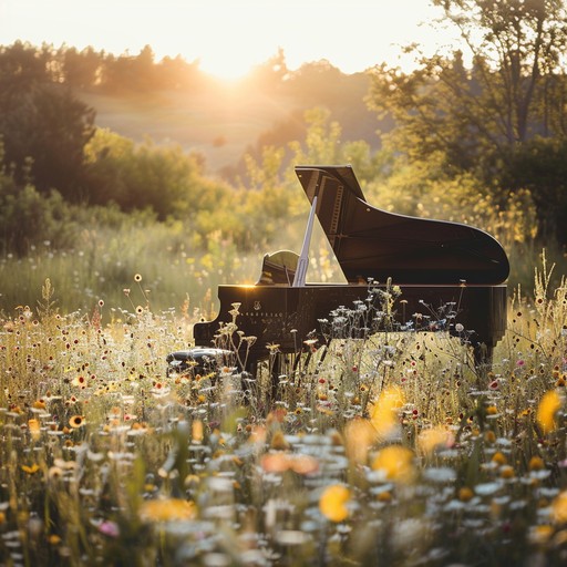 An enchanting piano composition that blends gentle arpeggios and poignant melodies, evoking a sense of nostalgia and tenderness. The piece flows with an unpredictable grace, like a breeze through a field of lilies, capturing moments of joy, longing, and introspection.