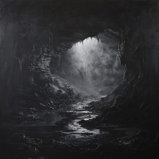 Dive into the abyss of a sinister cavern filled with ominous echoes and dark reverberations. This track combines dramatic tension with unsettling soundscapes to keep listeners on edge, perfect for a suspenseful scene or a horror narrative. Minimal percussion adds to the creeping dread, while atmospheric drones transport you to a chilling, otherworldly realm